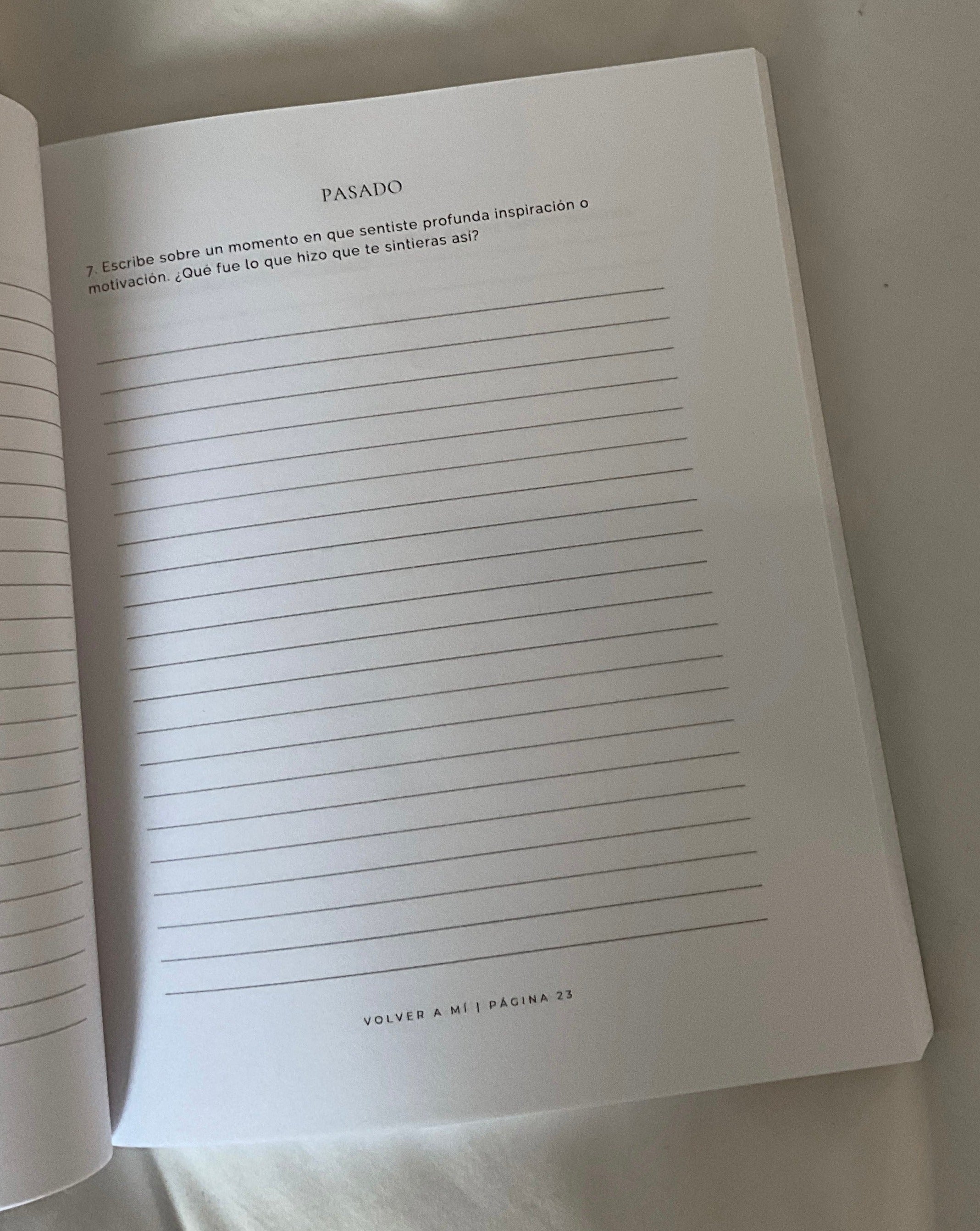 Volver a Mí: Escribir hacia la claridad